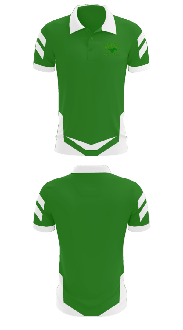 Short Sleeve Performance Polo, West Junior High School, Spirit Store, Teamtime, Team time, sublimation, custom sports apparel, team uniforms, spirit wear, spiritwear, sports uniforms, custom shirts, team store, custom team store, fundraiser sports, apparel fundraiser
