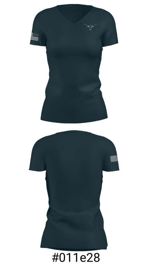 Women's Short Sleeve Vneck Shirt, Peabody Veterans Memorial High School Diving, Swimming, Teamtime, Team time, sublimation, custom sports apparel, team uniforms, spirit wear, spiritwear, sports uniforms, custom shirts, team store, custom team store, fundraiser sports, apparel fundraiser