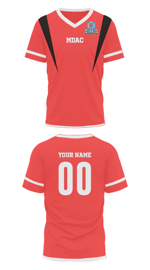 Mens Soccer Jersey, MDAC, Men's Soccer, Teamtime, Team time, sublimation, custom sports apparel, team uniforms, spirit wear, spiritwear, sports uniforms, custom shirts, team store, custom team store, fundraiser sports, apparel fundraiser