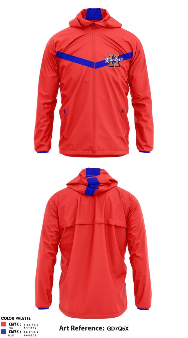 Windbreaker, William Henry Harrison High School Cheer, Cheer, Teamtime, Team time, sublimation, custom sports apparel, team uniforms, spirit wear, spiritwear, sports uniforms, custom shirts, team store, custom team store, fundraiser sports, apparel fundraiser