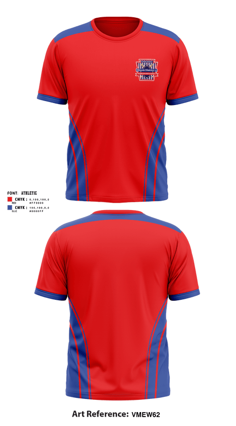 Short Sleeve Performance Shirt, Illinois District 11 Little League, Baseball, Teamtime, Team time, sublimation, custom sports apparel, team uniforms, spirit wear, spiritwear, sports uniforms, custom shirts, team store, custom team store, fundraiser sports, apparel fundraiser