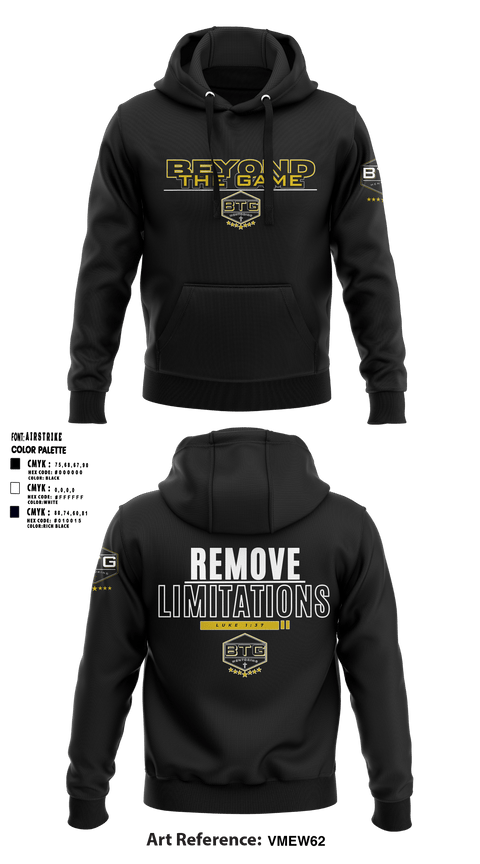 Hoodie, Beyond The Game Mentoring, , Teamtime, Team time, sublimation, custom sports apparel, team uniforms, spirit wear, spiritwear, sports uniforms, custom shirts, team store, custom team store, fundraiser sports, apparel fundraiser