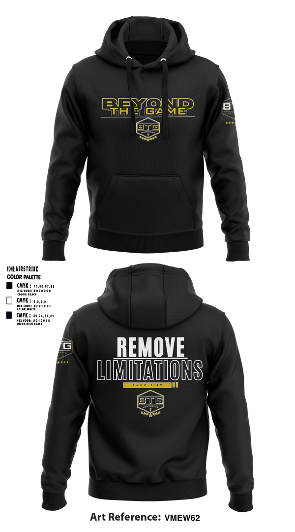 Hoodie, Beyond The Game Mentoring, , Teamtime, Team time, sublimation, custom sports apparel, team uniforms, spirit wear, spiritwear, sports uniforms, custom shirts, team store, custom team store, fundraiser sports, apparel fundraiser