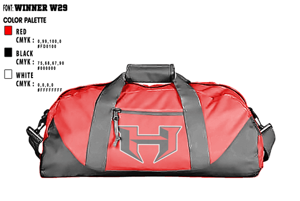Duffle Bag, Hibriten High School Wrestling, Wrestling, Teamtime, Team time, sublimation, custom sports apparel, team uniforms, spirit wear, spiritwear, sports uniforms, custom shirts, team store, custom team store, fundraiser sports, apparel fundraiser