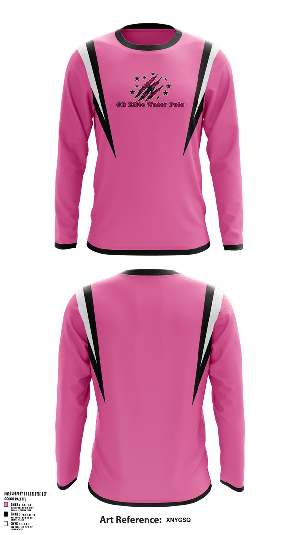 Long Sleeve Performance Shirt, East Grand Rapids High School Water Polo, School Spirit Store, Teamtime, Team time, sublimation, custom sports apparel, team uniforms, spirit wear, spiritwear, sports uniforms, custom shirts, team store, custom team store, fundraiser sports, apparel fundraiser