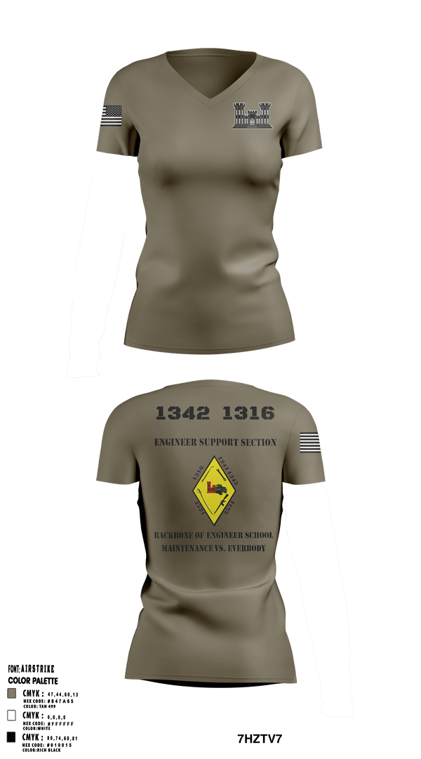 Women's Short Sleeve Vneck Shirt, , Marines, Teamtime, Team time, sublimation, custom sports apparel, team uniforms, spirit wear, spiritwear, sports uniforms, custom shirts, team store, custom team store, fundraiser sports, apparel fundraiser