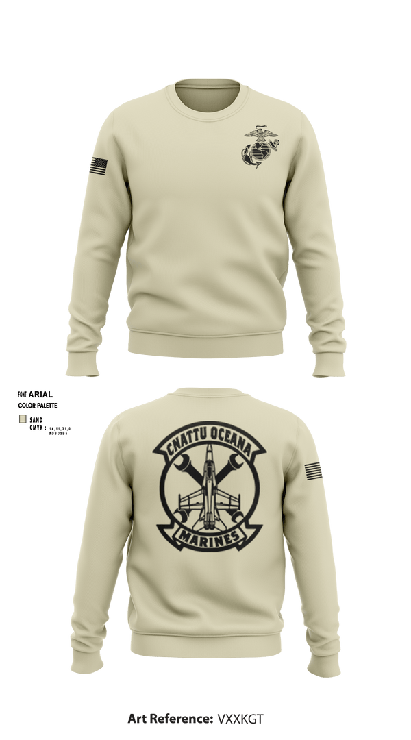 Crew Neck Sweatshirt, , Marines, Teamtime, Team time, sublimation, custom sports apparel, team uniforms, spirit wear, spiritwear, sports uniforms, custom shirts, team store, custom team store, fundraiser sports, apparel fundraiser