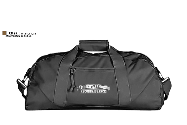 Duffle Bag, 1st Light Armored Reconnaissance, Marines, Teamtime, Team time, sublimation, custom sports apparel, team uniforms, spirit wear, spiritwear, sports uniforms, custom shirts, team store, custom team store, fundraiser sports, apparel fundraiser
