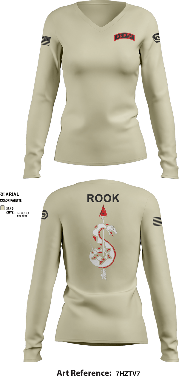 Women's Long Sleeve Vneck Shirt, , Army, Teamtime, Team time, sublimation, custom sports apparel, team uniforms, spirit wear, spiritwear, sports uniforms, custom shirts, team store, custom team store, fundraiser sports, apparel fundraiser
