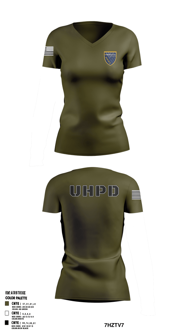 Women's Short Sleeve Vneck Shirt, , Police, Teamtime, Team time, sublimation, custom sports apparel, team uniforms, spirit wear, spiritwear, sports uniforms, custom shirts, team store, custom team store, fundraiser sports, apparel fundraiser
