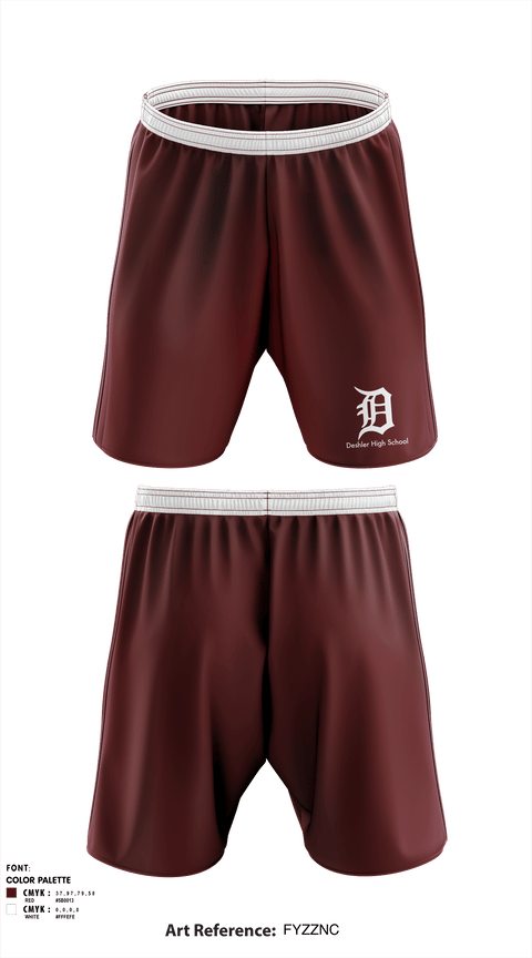 Athletic Shorts With Pockets, Deshler High School, Spirit Store, Teamtime, Team time, sublimation, custom sports apparel, team uniforms, spirit wear, spiritwear, sports uniforms, custom shirts, team store, custom team store, fundraiser sports, apparel fundraiser