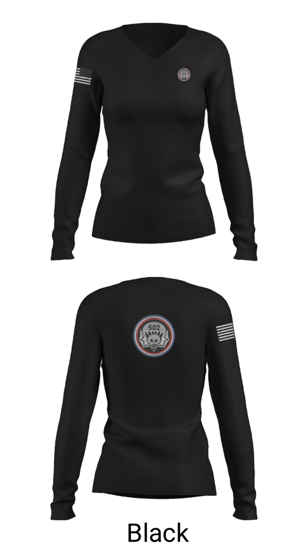 Women's Long Sleeve Vneck Shirt, , Army, Teamtime, Team time, sublimation, custom sports apparel, team uniforms, spirit wear, spiritwear, sports uniforms, custom shirts, team store, custom team store, fundraiser sports, apparel fundraiser