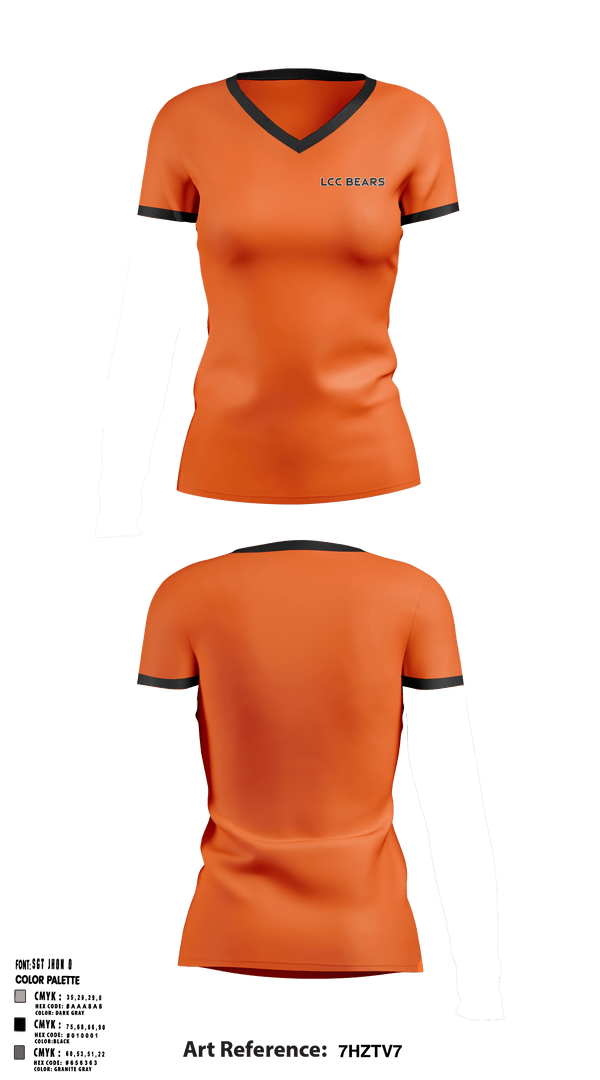 Women's Short Sleeve Vneck Shirt, Bears, Golf, Teamtime, Team time, sublimation, custom sports apparel, team uniforms, spirit wear, spiritwear, sports uniforms, custom shirts, team store, custom team store, fundraiser sports, apparel fundraiser