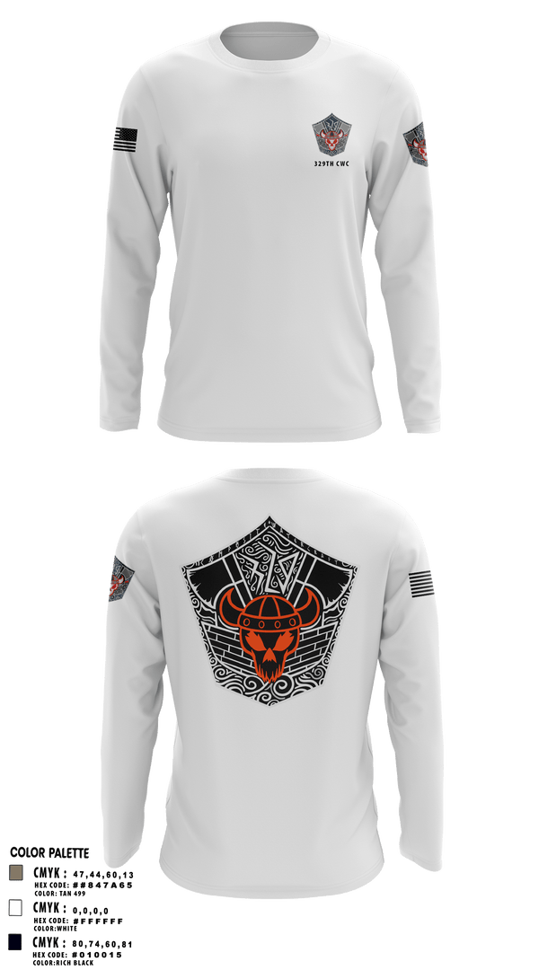 Long Sleeve Performance Shirt, 329TH CWC, Army, Teamtime, Team time, sublimation, custom sports apparel, team uniforms, spirit wear, spiritwear, sports uniforms, custom shirts, team store, custom team store, fundraiser sports, apparel fundraiser