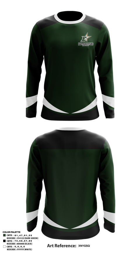 Long Sleeve Performance Shirt, Eastside Stars Hockey, Ice Hockey, Teamtime, Team time, sublimation, custom sports apparel, team uniforms, spirit wear, spiritwear, sports uniforms, custom shirts, team store, custom team store, fundraiser sports, apparel fundraiser
