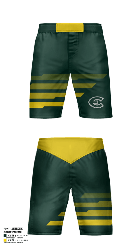 Fight Shorts, Evergreen High School Wrestling, Wrestling, Teamtime, Team time, sublimation, custom sports apparel, team uniforms, spirit wear, spiritwear, sports uniforms, custom shirts, team store, custom team store, fundraiser sports, apparel fundraiser