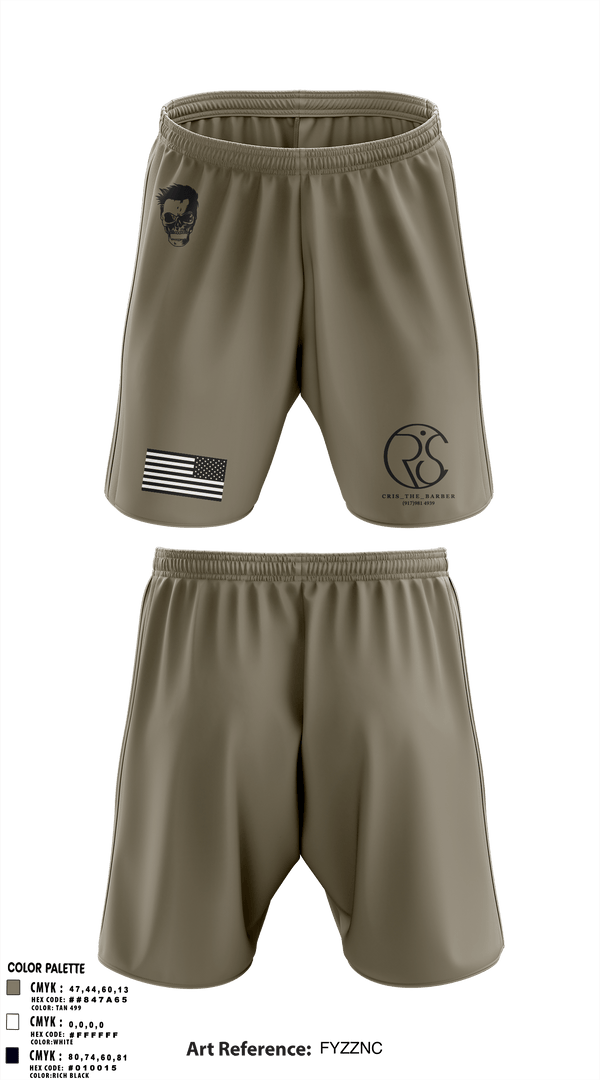 Athletic Shorts With Pockets, Cris_the_barberCris_the_barber, E-Sports, Teamtime, Team time, sublimation, custom sports apparel, team uniforms, spirit wear, spiritwear, sports uniforms, custom shirts, team store, custom team store, fundraiser sports, apparel fundraiser