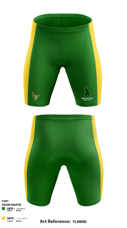 Men's Compression Shorts, Akron Firestone High School Wresling, Wrestling, Teamtime, Team time, sublimation, custom sports apparel, team uniforms, spirit wear, spiritwear, sports uniforms, custom shirts, team store, custom team store, fundraiser sports, apparel fundraiser