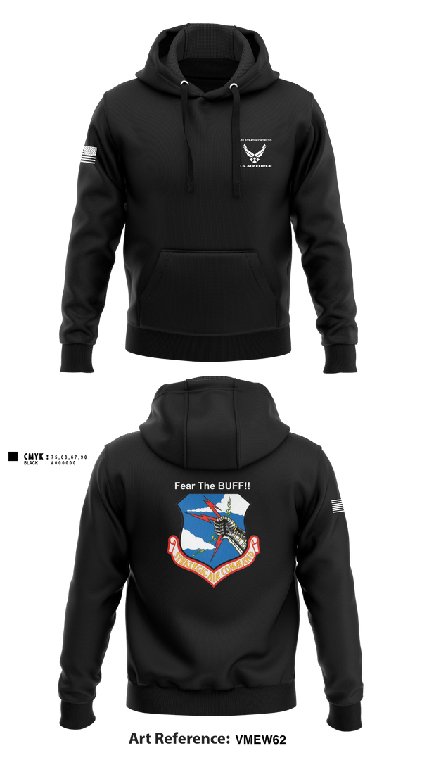 Hoodie, 11th Bomb Sqadron, Air Force, Teamtime, Team time, sublimation, custom sports apparel, team uniforms, spirit wear, spiritwear, sports uniforms, custom shirts, team store, custom team store, fundraiser sports, apparel fundraiser