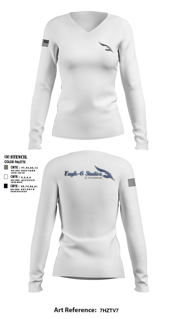 Women's Long Sleeve Vneck Shirt, , Army, Teamtime, Team time, sublimation, custom sports apparel, team uniforms, spirit wear, spiritwear, sports uniforms, custom shirts, team store, custom team store, fundraiser sports, apparel fundraiser