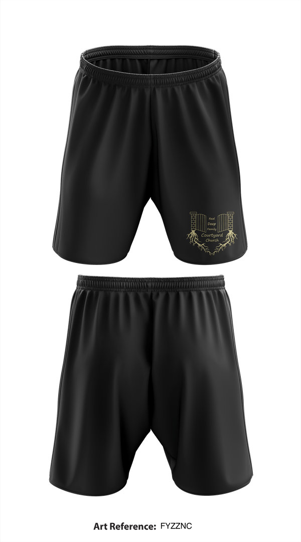Athletic Shorts With Pockets, Courtyard Chuch, , Teamtime, Team time, sublimation, custom sports apparel, team uniforms, spirit wear, spiritwear, sports uniforms, custom shirts, team store, custom team store, fundraiser sports, apparel fundraiser