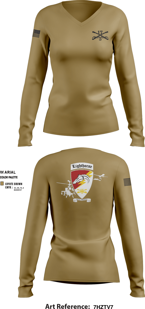 Women's Long Sleeve Vneck Shirt, 3-17 ACS, , Teamtime, Team time, sublimation, custom sports apparel, team uniforms, spirit wear, spiritwear, sports uniforms, custom shirts, team store, custom team store, fundraiser sports, apparel fundraiser