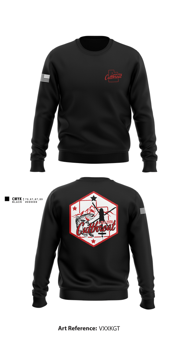 Crew Neck Sweatshirt, , Army, Teamtime, Team time, sublimation, custom sports apparel, team uniforms, spirit wear, spiritwear, sports uniforms, custom shirts, team store, custom team store, fundraiser sports, apparel fundraiser