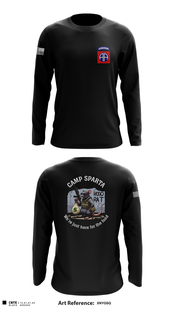 Long Sleeve Performance Shirt, 82nd, Army, Teamtime, Team time, sublimation, custom sports apparel, team uniforms, spirit wear, spiritwear, sports uniforms, custom shirts, team store, custom team store, fundraiser sports, apparel fundraiser
