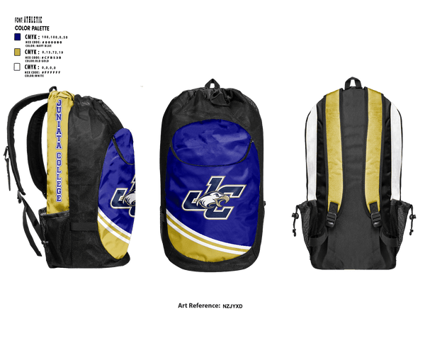 Gear Bag, Juniata College TF Track and Field, Track & Field, Teamtime, Team time, sublimation, custom sports apparel, team uniforms, spirit wear, spiritwear, sports uniforms, custom shirts, team store, custom team store, fundraiser sports, apparel fundraiser