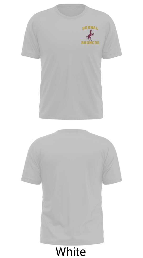 Short Sleeve Performance Shirt, Bernal Intermediate School, Spirit Store, Teamtime, Team time, sublimation, custom sports apparel, team uniforms, spirit wear, spiritwear, sports uniforms, custom shirts, team store, custom team store, fundraiser sports, apparel fundraiser