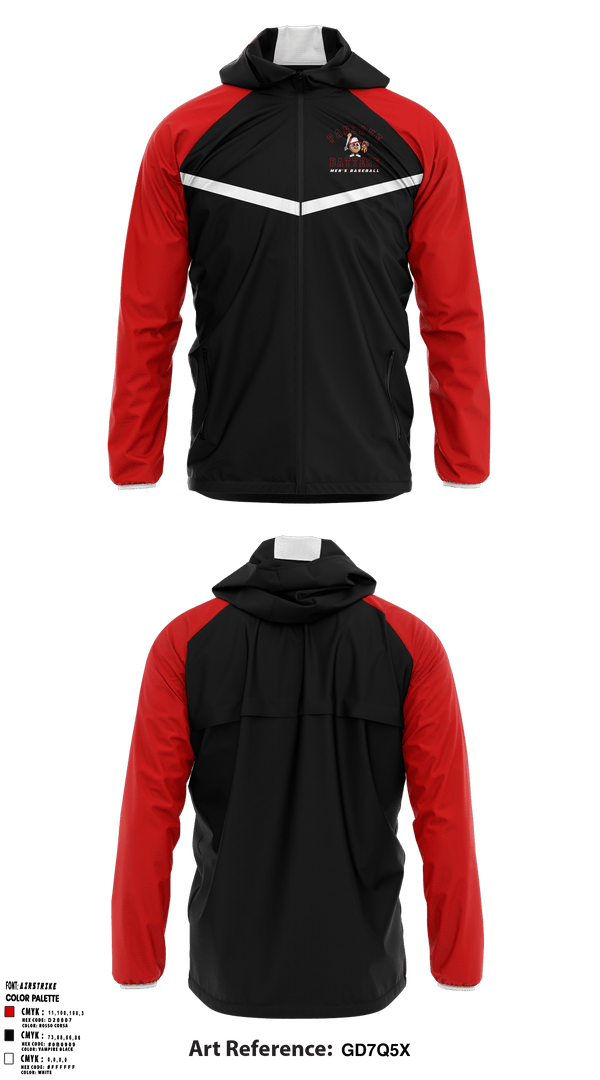 Windbreaker, Pancake Batters, Baseball, Teamtime, Team time, sublimation, custom sports apparel, team uniforms, spirit wear, spiritwear, sports uniforms, custom shirts, team store, custom team store, fundraiser sports, apparel fundraiser