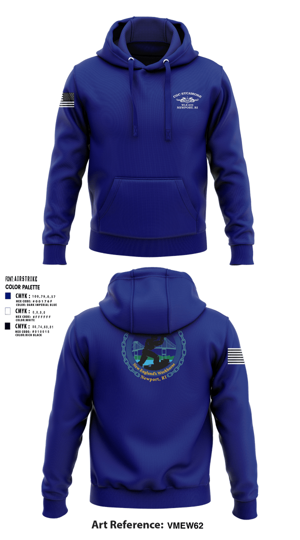 Hoodie, , Coast Guard, Teamtime, Team time, sublimation, custom sports apparel, team uniforms, spirit wear, spiritwear, sports uniforms, custom shirts, team store, custom team store, fundraiser sports, apparel fundraiser