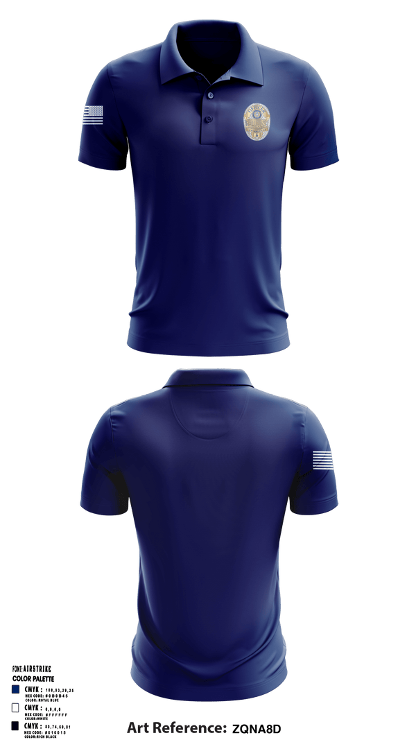 Short Sleeve Performance Polo, , Police, Teamtime, Team time, sublimation, custom sports apparel, team uniforms, spirit wear, spiritwear, sports uniforms, custom shirts, team store, custom team store, fundraiser sports, apparel fundraiser