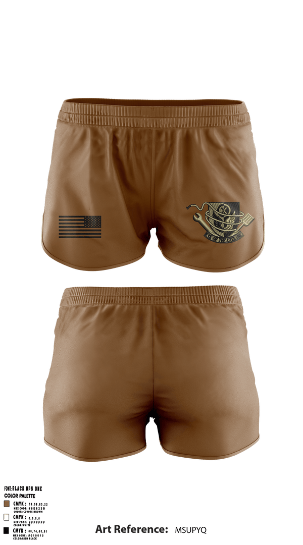 Ranger Panties, 1438th CTC, National Guard, Teamtime, Team time, sublimation, custom sports apparel, team uniforms, spirit wear, spiritwear, sports uniforms, custom shirts, team store, custom team store, fundraiser sports, apparel fundraiser