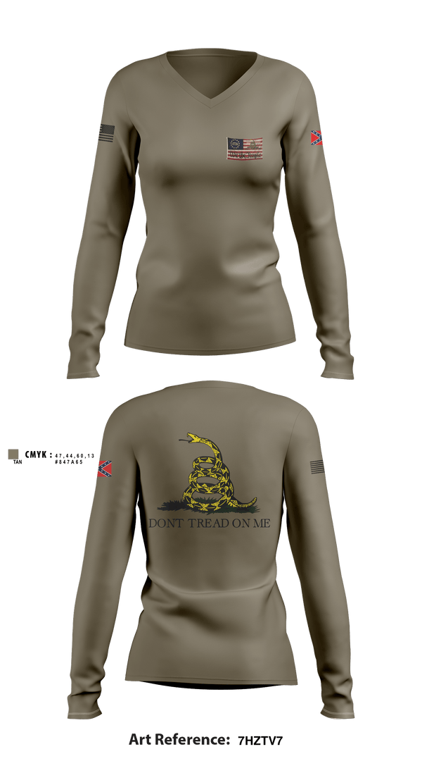 Women's Long Sleeve Vneck Shirt, GOD'S GANGSTER'SREDNECK'S, Marines, Teamtime, Team time, sublimation, custom sports apparel, team uniforms, spirit wear, spiritwear, sports uniforms, custom shirts, team store, custom team store, fundraiser sports, apparel fundraiser
