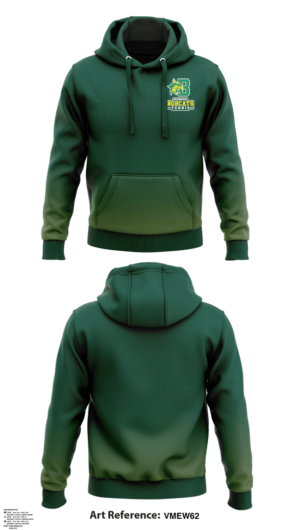 Hoodie, Bobcat Tennis, Tennis, Teamtime, Team time, sublimation, custom sports apparel, team uniforms, spirit wear, spiritwear, sports uniforms, custom shirts, team store, custom team store, fundraiser sports, apparel fundraiser
