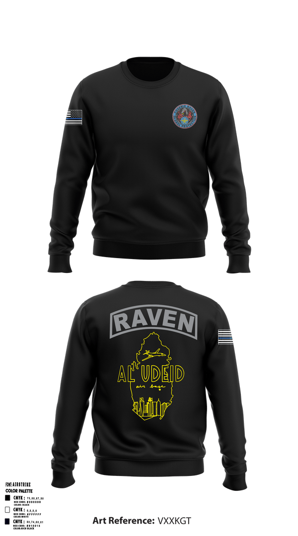 Crew Neck Sweatshirt, , Air Force, Teamtime, Team time, sublimation, custom sports apparel, team uniforms, spirit wear, spiritwear, sports uniforms, custom shirts, team store, custom team store, fundraiser sports, apparel fundraiser
