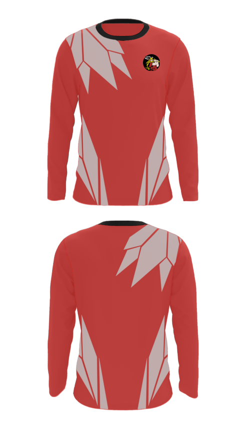 Long Sleeve Performance Shirt, Huntington North High School Bowling, Bowling, Teamtime, Team time, sublimation, custom sports apparel, team uniforms, spirit wear, spiritwear, sports uniforms, custom shirts, team store, custom team store, fundraiser sports, apparel fundraiser
