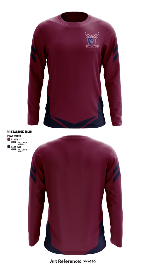 Long Sleeve Performance Shirt, Boys' Latin of Philadelphia High School, Spirit Store, Teamtime, Team time, sublimation, custom sports apparel, team uniforms, spirit wear, spiritwear, sports uniforms, custom shirts, team store, custom team store, fundraiser sports, apparel fundraiser