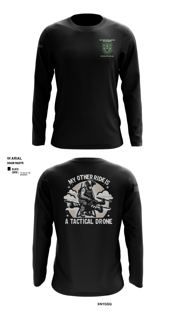 Long Sleeve Performance Shirt, MID 1-10 SFG (A), Army, Teamtime, Team time, sublimation, custom sports apparel, team uniforms, spirit wear, spiritwear, sports uniforms, custom shirts, team store, custom team store, fundraiser sports, apparel fundraiser