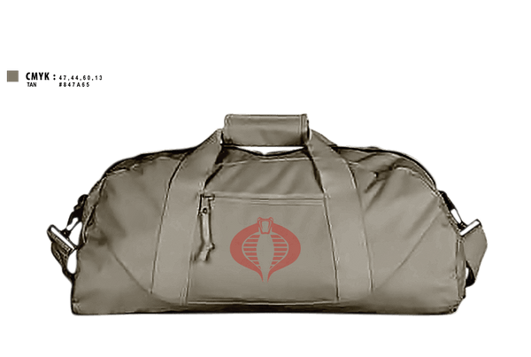 Duffle Bag, Cobra Company, Army, Teamtime, Team time, sublimation, custom sports apparel, team uniforms, spirit wear, spiritwear, sports uniforms, custom shirts, team store, custom team store, fundraiser sports, apparel fundraiser