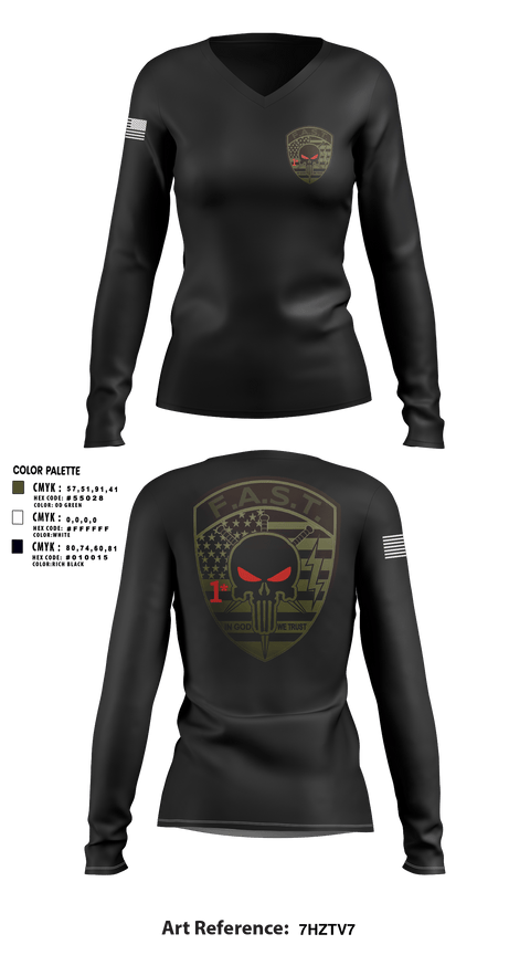 Women's Long Sleeve Vneck Shirt, , Police, Teamtime, Team time, sublimation, custom sports apparel, team uniforms, spirit wear, spiritwear, sports uniforms, custom shirts, team store, custom team store, fundraiser sports, apparel fundraiser