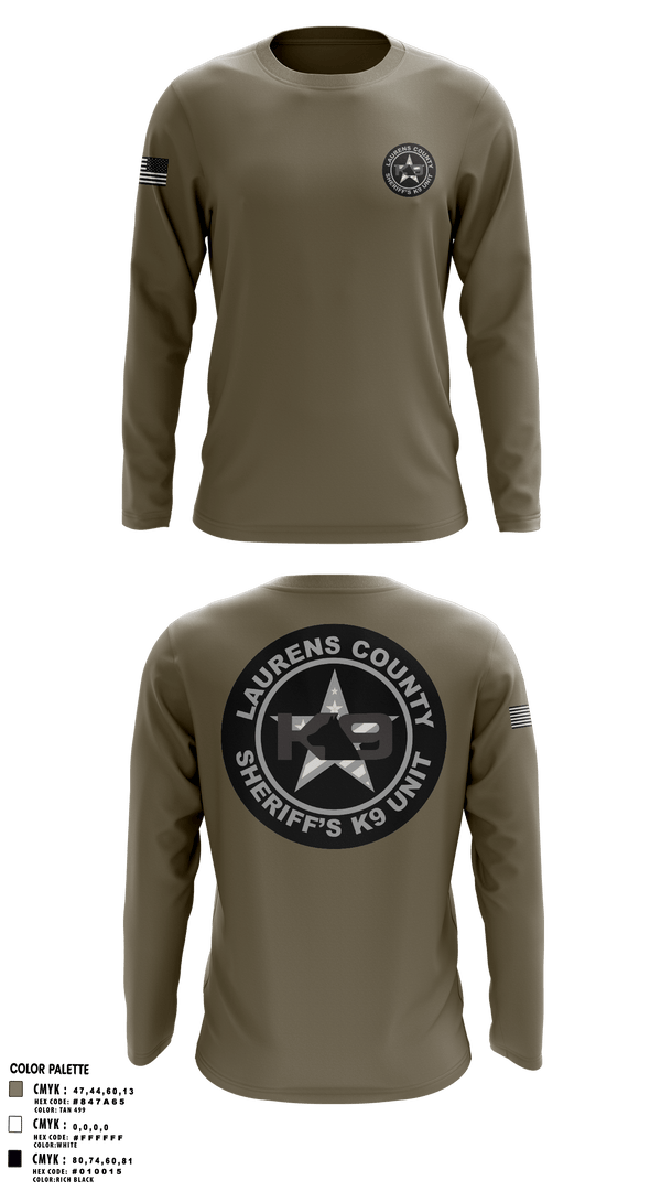 Long Sleeve Performance Shirt, , Police, Teamtime, Team time, sublimation, custom sports apparel, team uniforms, spirit wear, spiritwear, sports uniforms, custom shirts, team store, custom team store, fundraiser sports, apparel fundraiser