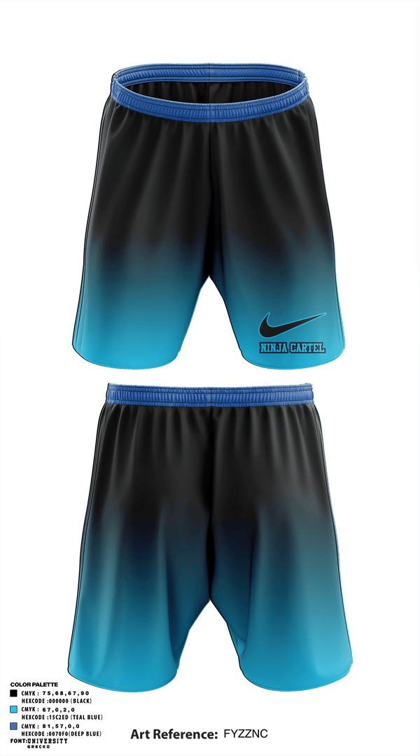 Athletic Shorts With Pockets, Ninja Cartel, Tennis, Teamtime, Team time, sublimation, custom sports apparel, team uniforms, spirit wear, spiritwear, sports uniforms, custom shirts, team store, custom team store, fundraiser sports, apparel fundraiser