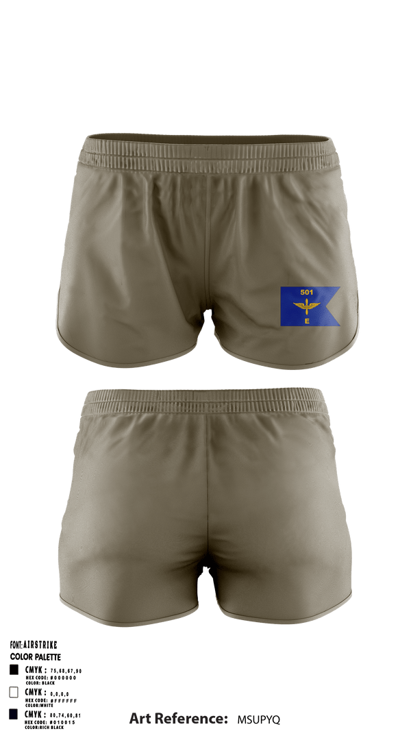 Ranger Panties, E 501st 1AD, CAB AVMX, Army, Teamtime, Team time, sublimation, custom sports apparel, team uniforms, spirit wear, spiritwear, sports uniforms, custom shirts, team store, custom team store, fundraiser sports, apparel fundraiser
