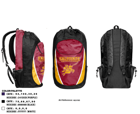 Gear Bag, Salpointe Catholic High School Dance, Spirit Store, Teamtime, Team time, sublimation, custom sports apparel, team uniforms, spirit wear, spiritwear, sports uniforms, custom shirts, team store, custom team store, fundraiser sports, apparel fundraiser