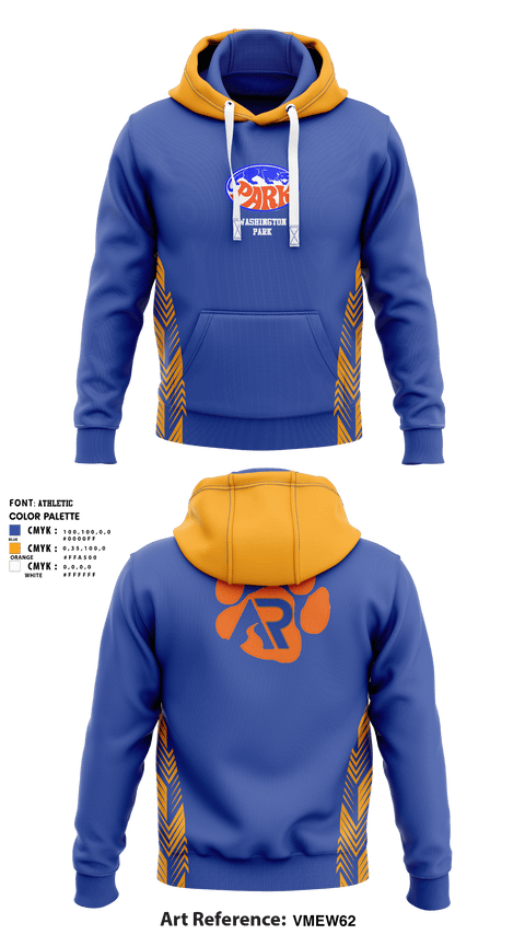 Hoodie, Washington Park High School Basketball, Women's Basketball, Teamtime, Team time, sublimation, custom sports apparel, team uniforms, spirit wear, spiritwear, sports uniforms, custom shirts, team store, custom team store, fundraiser sports, apparel fundraiser