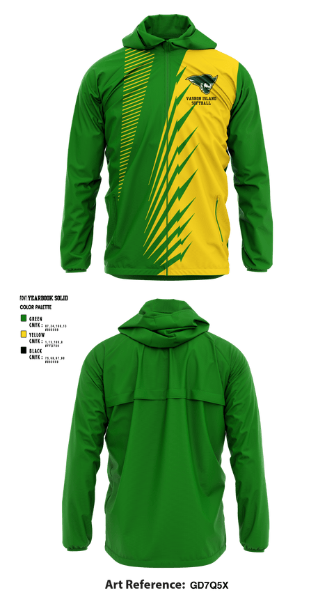 Windbreaker, Vashon Island High School Softball, Softball, Teamtime, Team time, sublimation, custom sports apparel, team uniforms, spirit wear, spiritwear, sports uniforms, custom shirts, team store, custom team store, fundraiser sports, apparel fundraiser