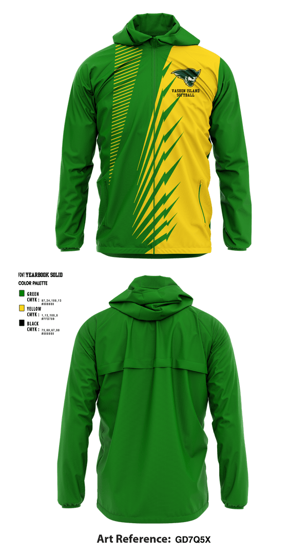 Windbreaker, Vashon Island High School Softball, Softball, Teamtime, Team time, sublimation, custom sports apparel, team uniforms, spirit wear, spiritwear, sports uniforms, custom shirts, team store, custom team store, fundraiser sports, apparel fundraiser
