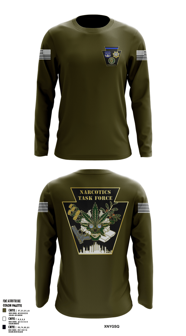 Long Sleeve Performance Shirt, Narcotics, Police, Teamtime, Team time, sublimation, custom sports apparel, team uniforms, spirit wear, spiritwear, sports uniforms, custom shirts, team store, custom team store, fundraiser sports, apparel fundraiser
